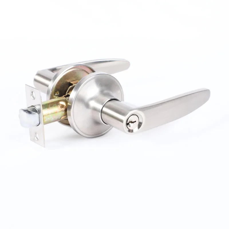 Высококачественный деревянный замок для дверной ручки, навесной замок с заглушкой и прямой ручкой