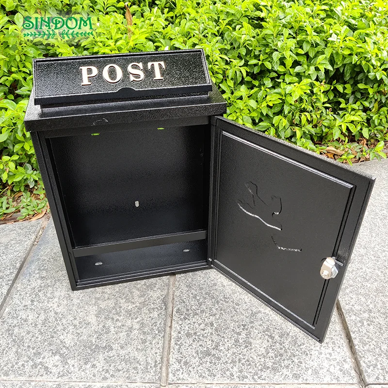 Modern Techniques Wholesale Cast Mailbox Outdoor Street Wall Mounted Aluminium Mailboxes