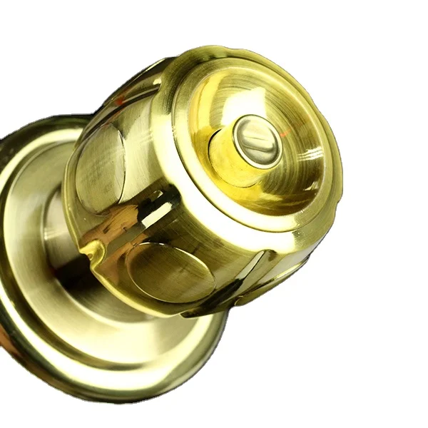 Easy to install Ten brand Chinese style sliding door locks for wooden doors Aluminium Alloy knob door lock