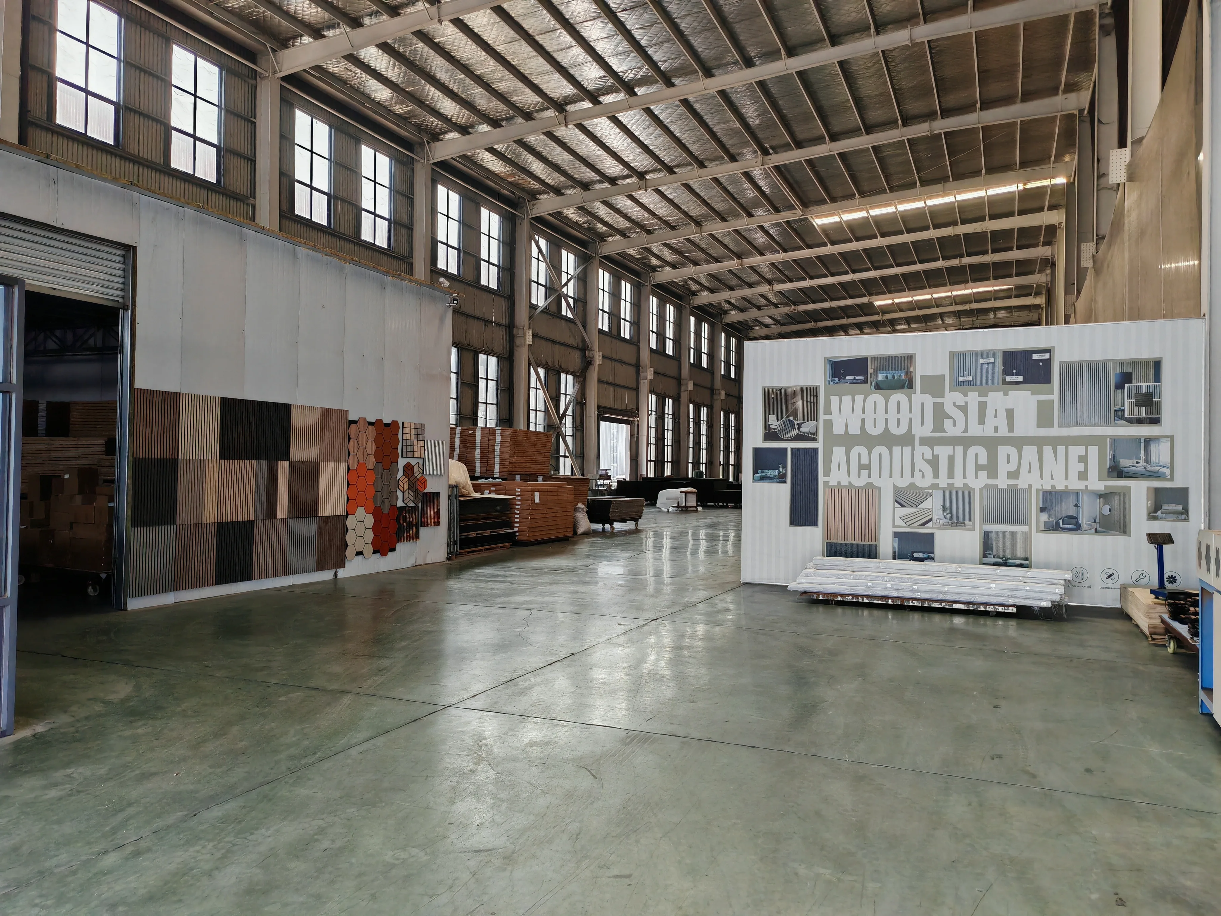 Luxury American Acoustic Slat Wood Wall Panels Modern Design Original Slatpanel Wooden Slat Acoustic Wall Panel with Free Sample