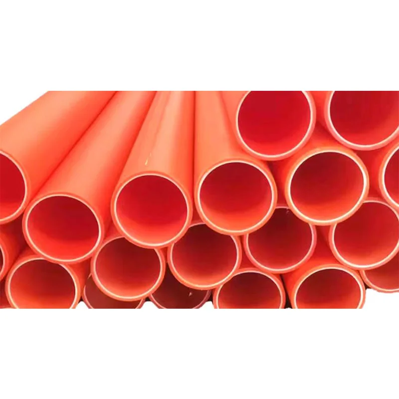 Corrosion resistance eco power tube for fuel plastic mpp electric pipe production line power pipe 51mm