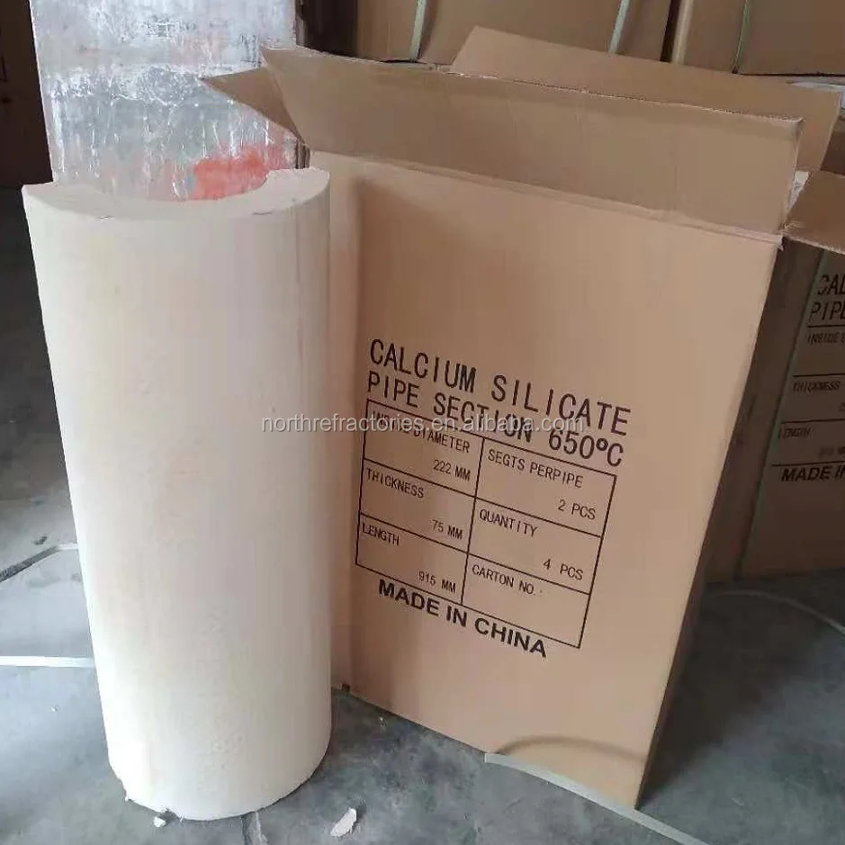 Fiber reinforced calcium silicate pipe -Non asbestos and waterproof