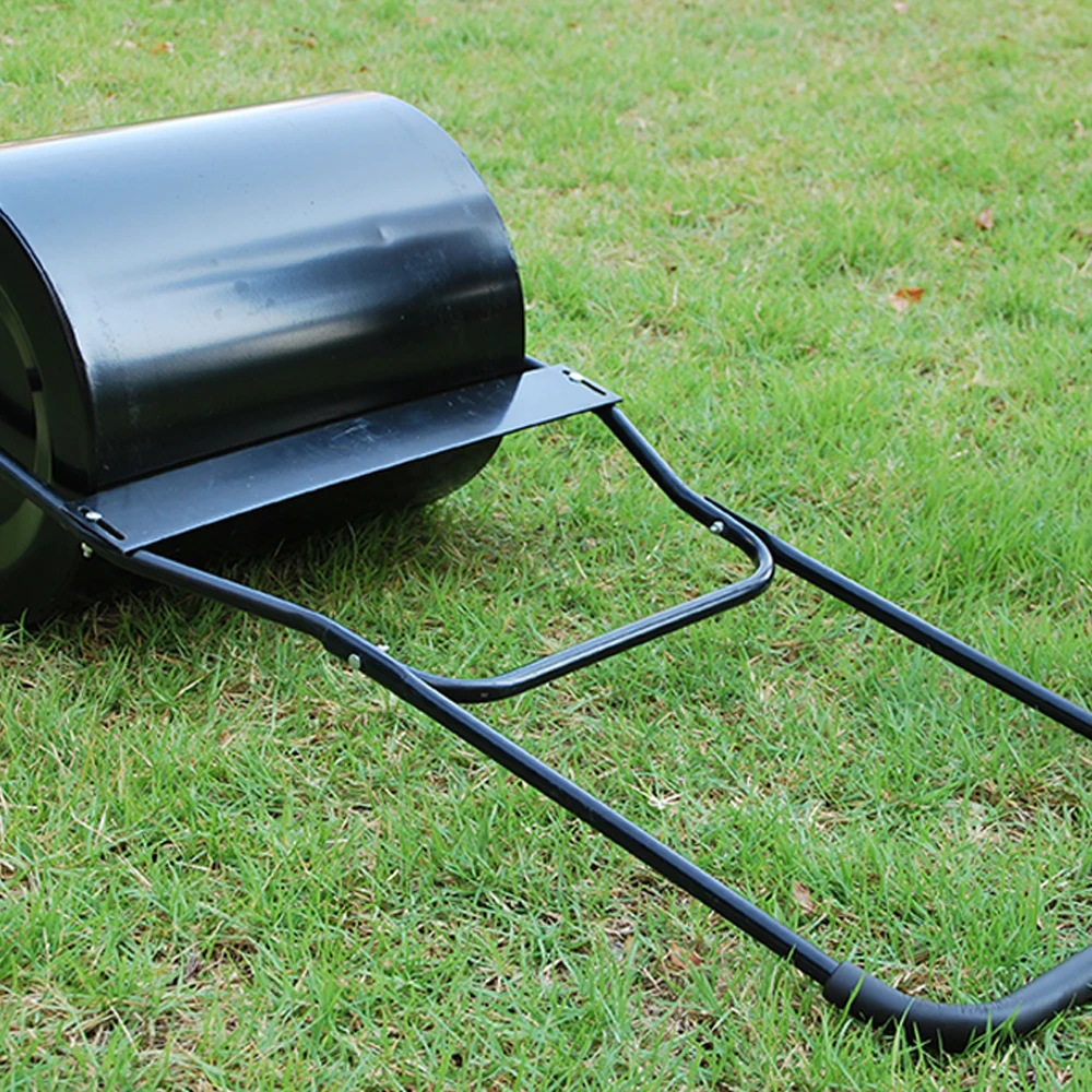 Outdoor Handle Garden Hand Lawn Roller Factory Direct Cheap Price Rolling Garden Lawn Aerator Roller TI-021A 400mm