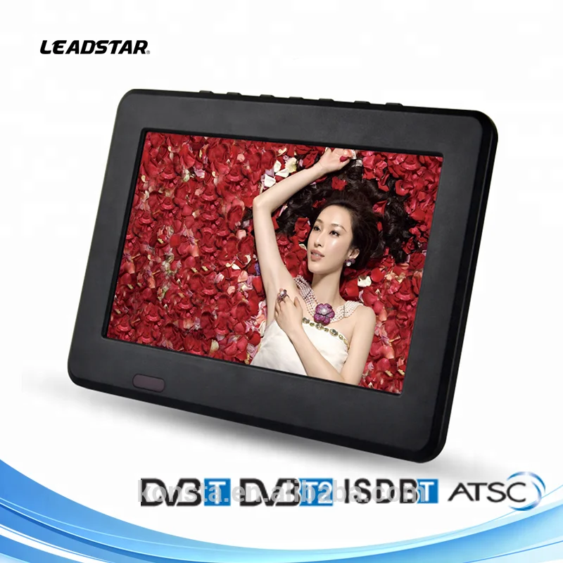 Recharge FreeView Pocket LCD LED Portable Mini Digital 1080P HD Radio FM Flat Screen TV Monitor Digital Tuner 7 9 Inch