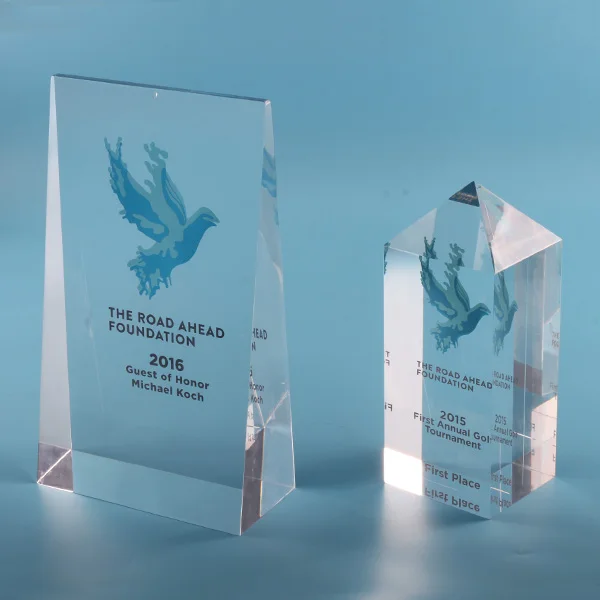 Custom Shaped Design Star Acrylic Award Trophy Plaque