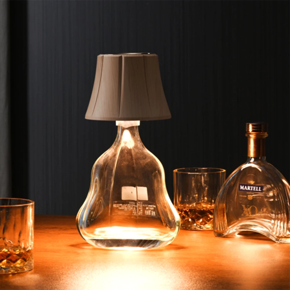 Ночная лампа для бутылки вина