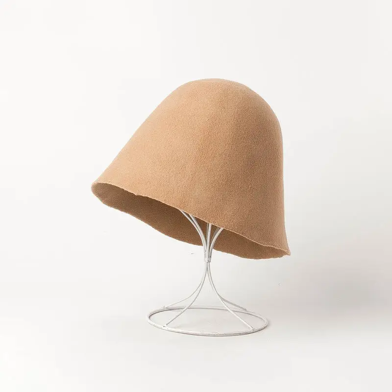 
china high quality cheap blank hoods hat body 100% wool felt hat cone hatbody 