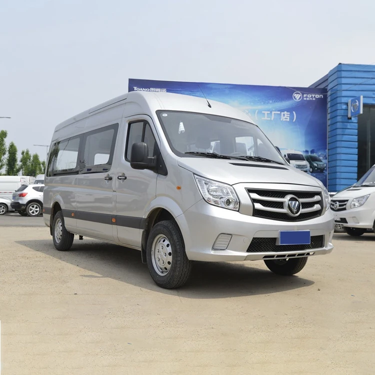 Best Discount New 16 Seats FOTON Model Gasoline Mini Bus Mini Van