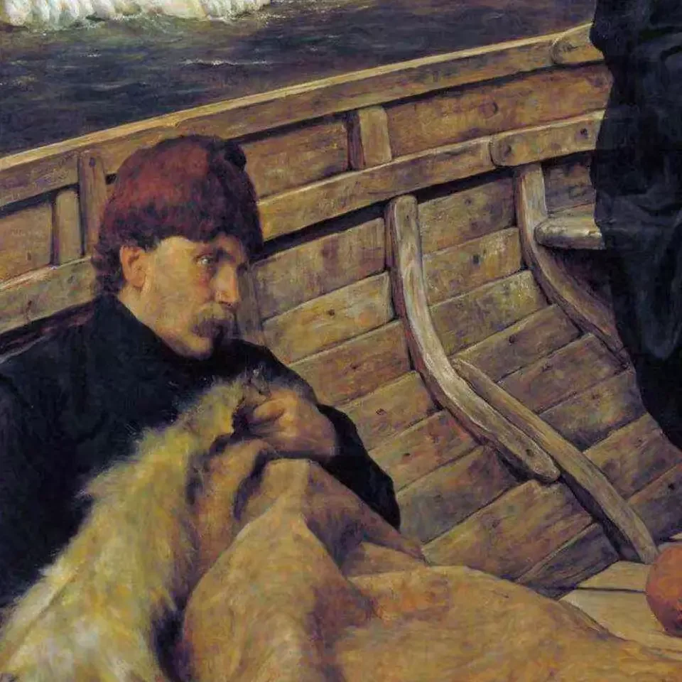 Europe Home Decor Art Gallery Collection The Last Voyage of Henry Hudson By John Collier Oil Painting Reproduction