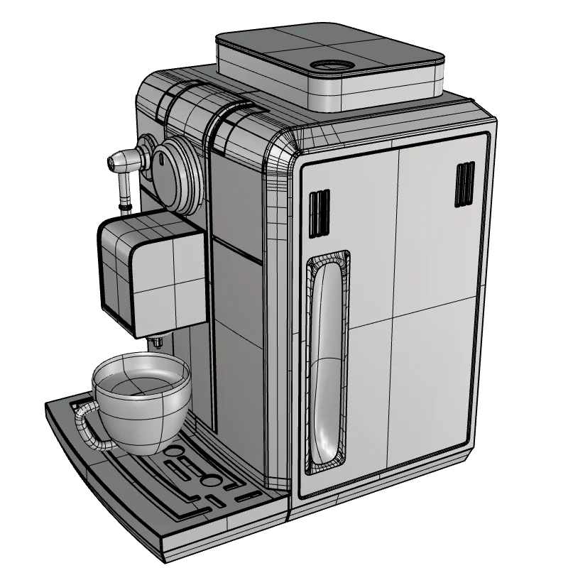 Custom home coffee machine Coffee machine design Product structure design Industrial design Acceptance 3D drawings