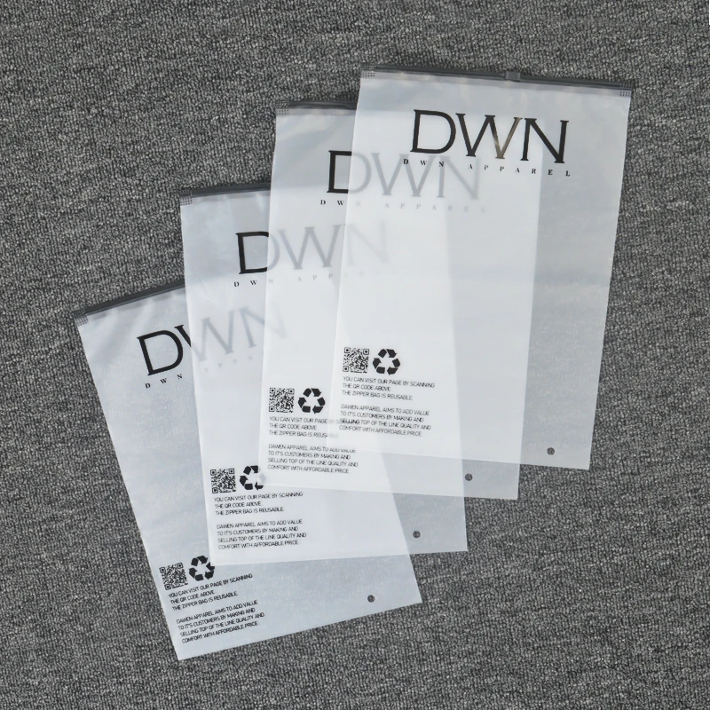 custom cloth packing clothing bags for packaging clothes zip lock clothing bags custom zip lock bag
