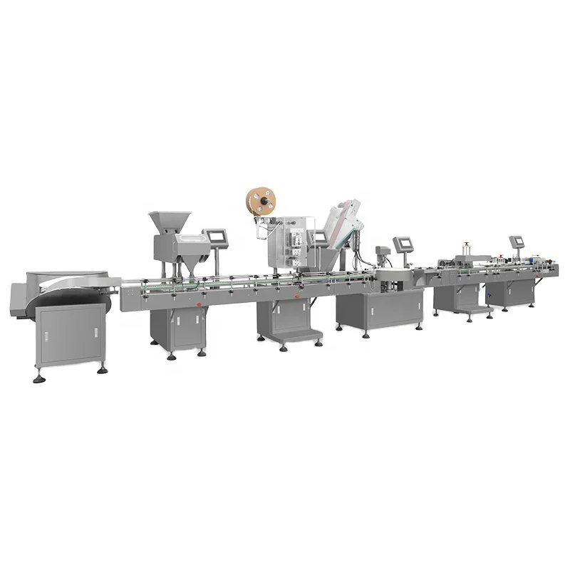 
Bottling speed: 20-30 bottles/min electronic counting bottle production line 