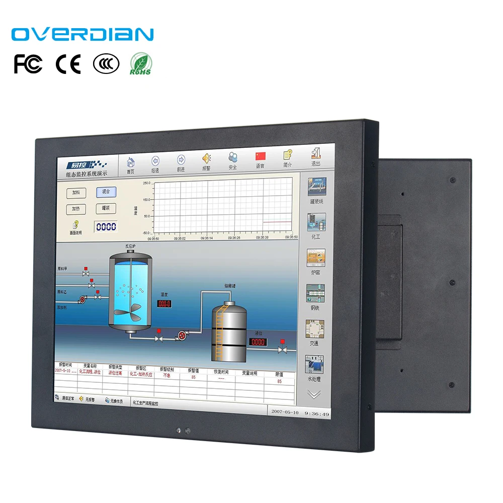 13,3 дюймов 1920*1080 панельный ПК резистивный сенсорный экран промышленный панельный ПК универсальный компьютер