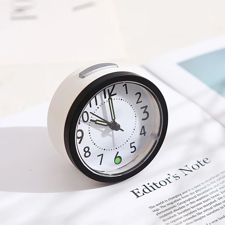 
snooze kids battery movement quartz alarm clock analogic 