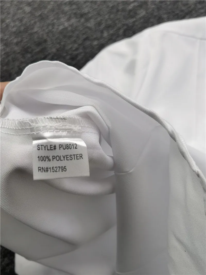 Мужская классическая рубашка с коротким рукавом униформа охранника белая для мужчин и оборудование безопасности