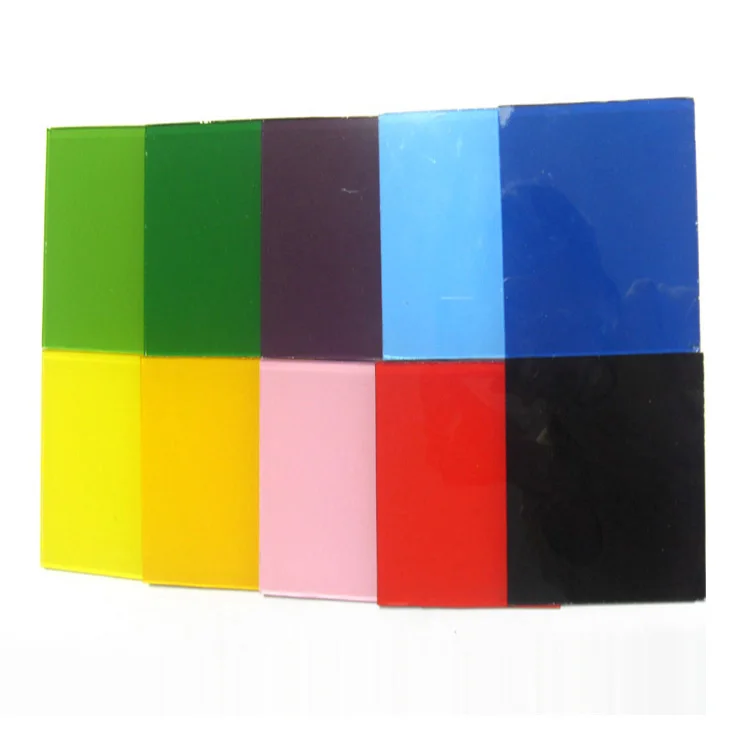 5mm 6mm 8mm 10mm blue red green black colour lacquer back painted glass white price