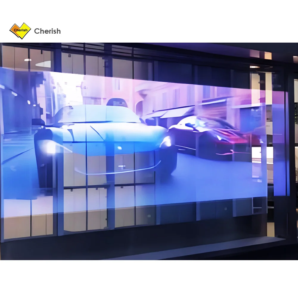 Ultra-Transparent LED Screen Transparent Glass Led Display High Transparency
