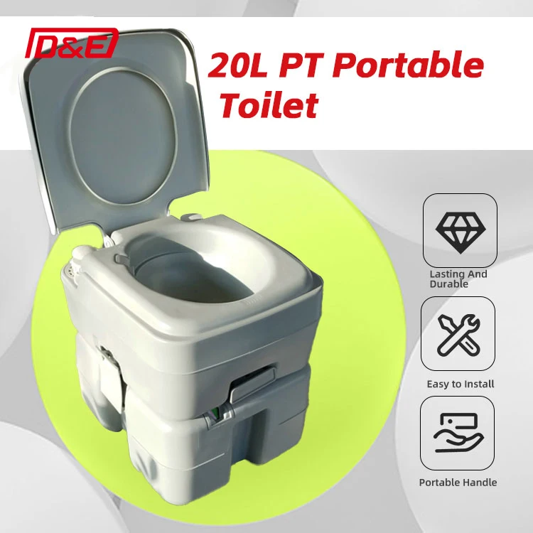 20L Portable Toilet RV Camping Marine RV Boating Cassette Caravan RV Toilet Camper Portable Travel Camping Toilet