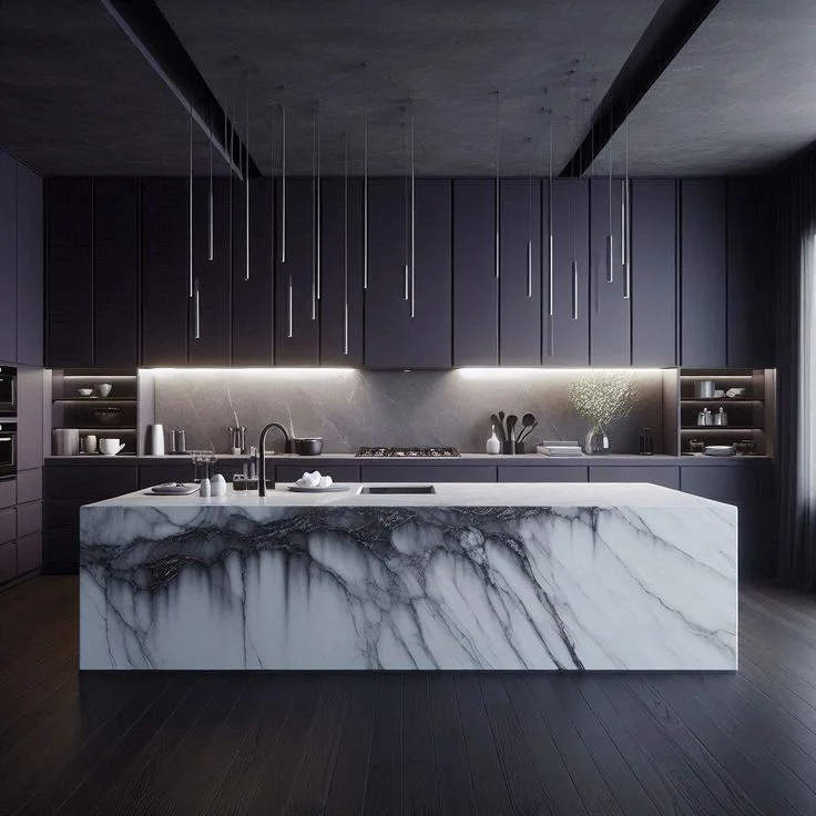 CBMmart European Modern Luxury Kitchen Cabinets Design Made China Kitchen Furniture Islands Whole House Custom Kitchen