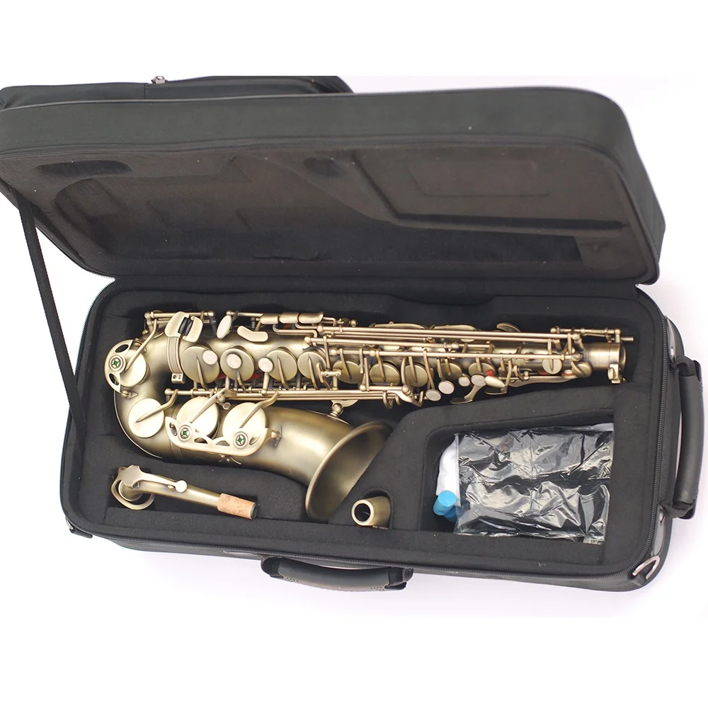 Factory wholesale Alto saxophone bronze archaize alto eb-tone saxophone