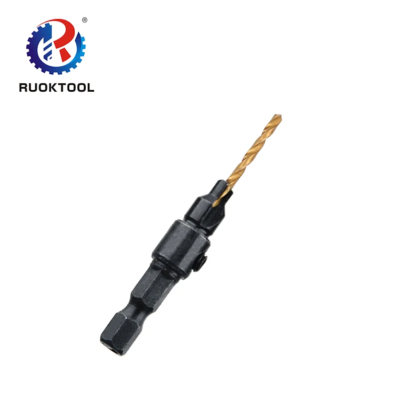 4 шт Countersink сверло деревообрабатывающие инструменты 9/64 11/64 13/64 7/32