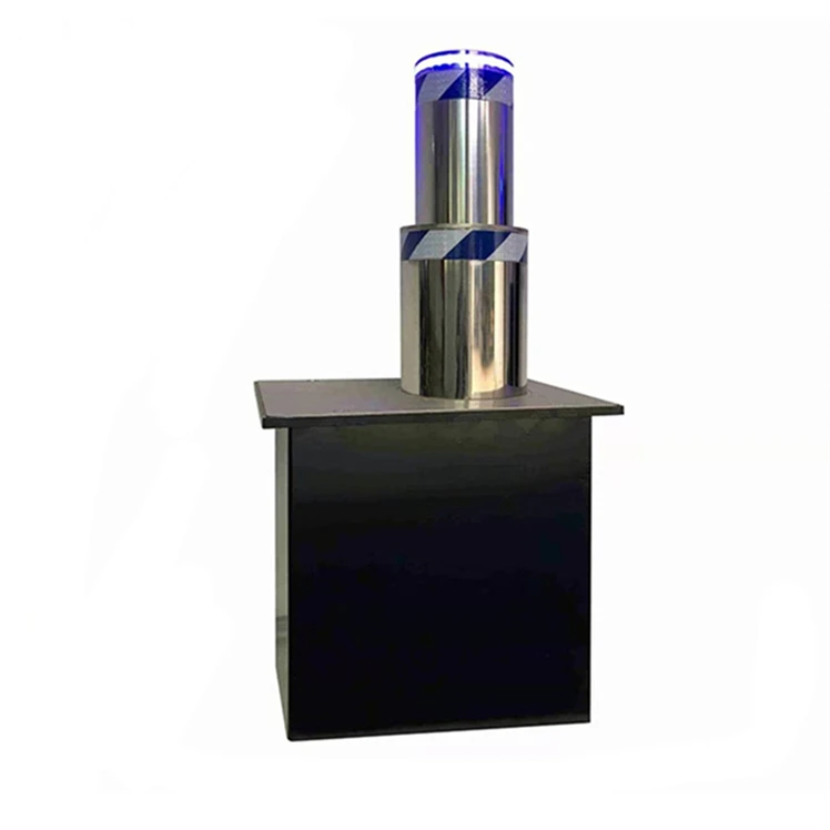 High Quality Post Anti-collision Stainless Steel Bollards Parking System Automatic Rising Hydraulic automatic bollard