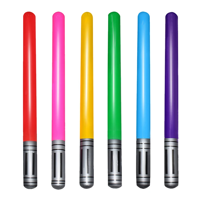 Colorful Inflatable Light Saber Sword Toys for Costume Fancy Dress Party Decoration