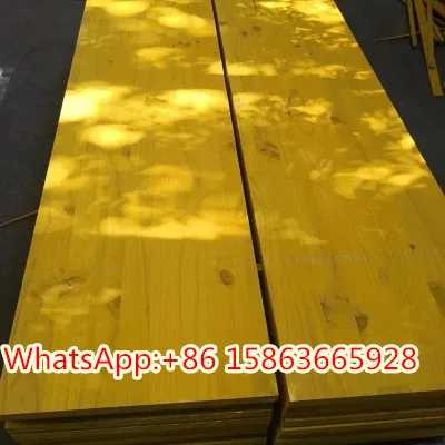 Yellow 3 ply shuttering panelboard 21/27mm spruce fir pine three ply shuttering Formwork panel