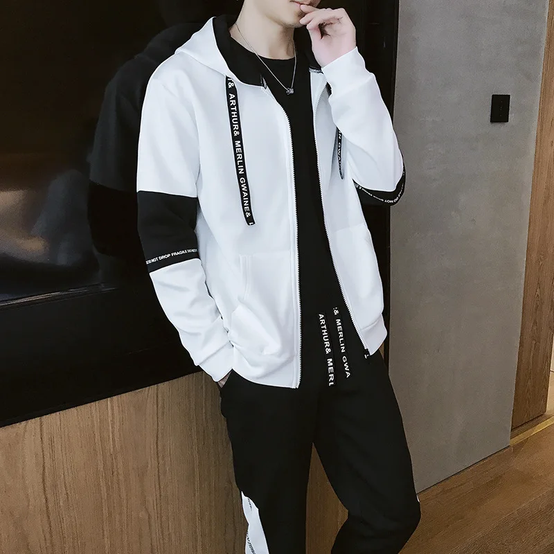 Wholesale Outdoor Sports Track Suit Set Pus Size Training Jogging Running Tracksuit for men