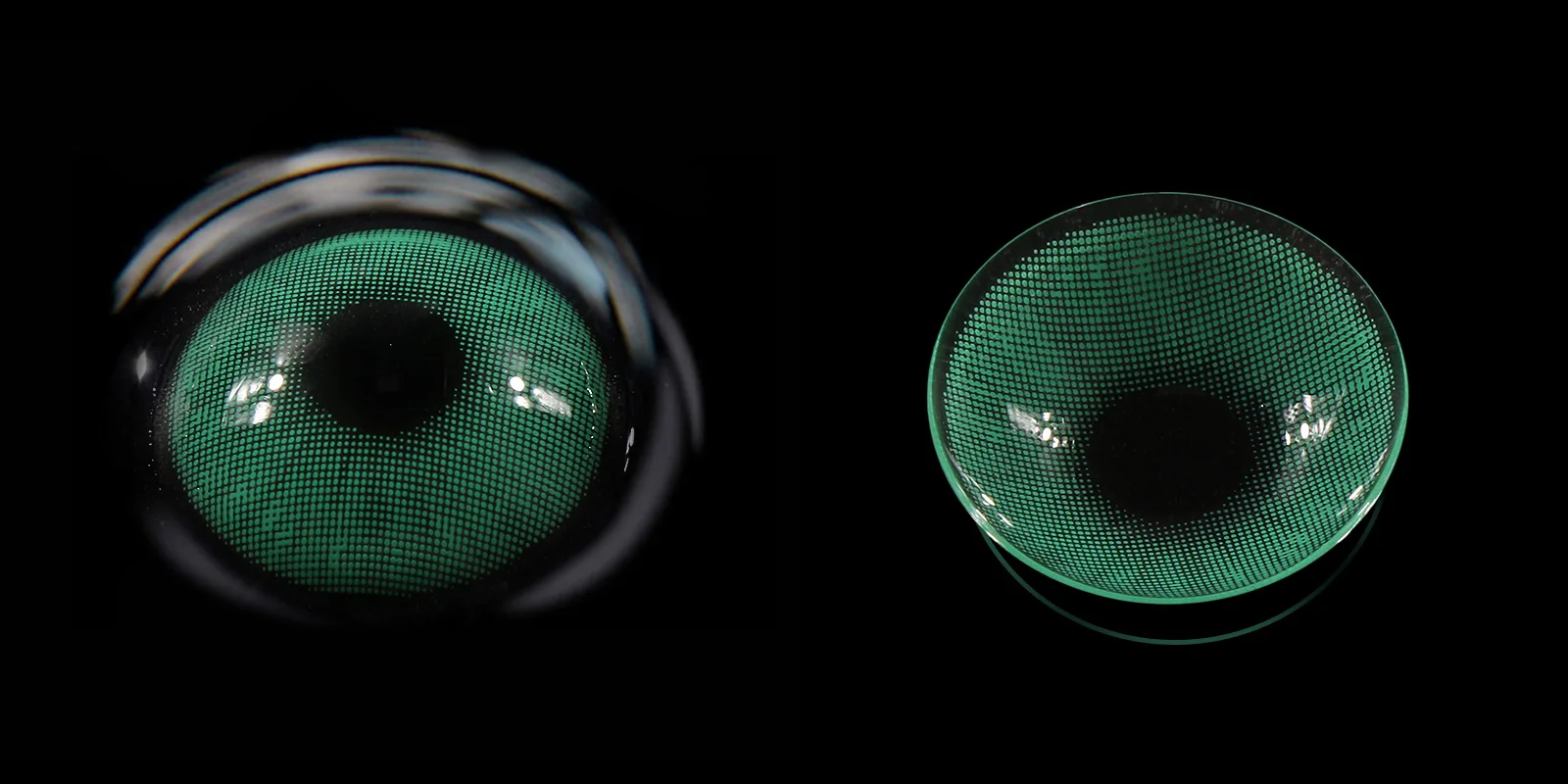 Green in Kenya-HI World Holy fire series soft colored contact lenses