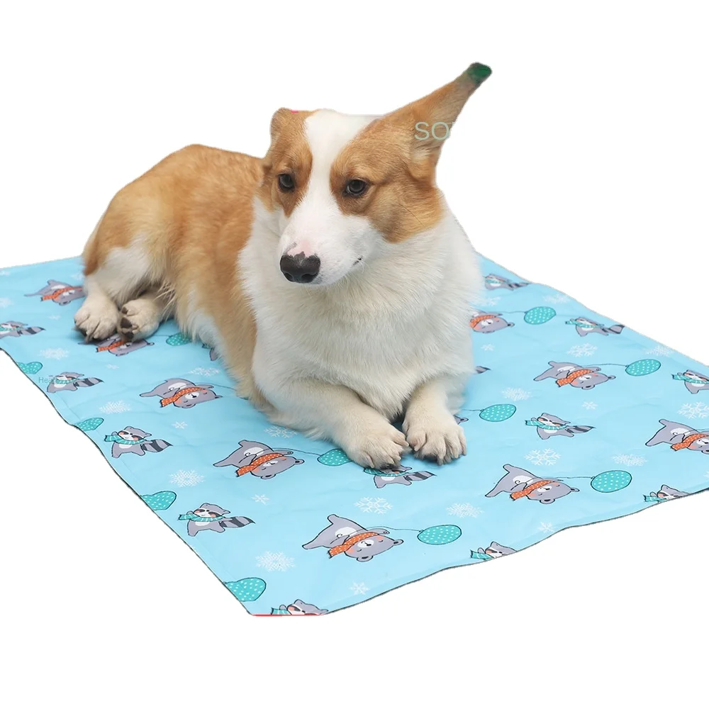 Summer pet dog ice pad  cooling gel pet ice nest cool ice pad manufacturers pet cooling mat