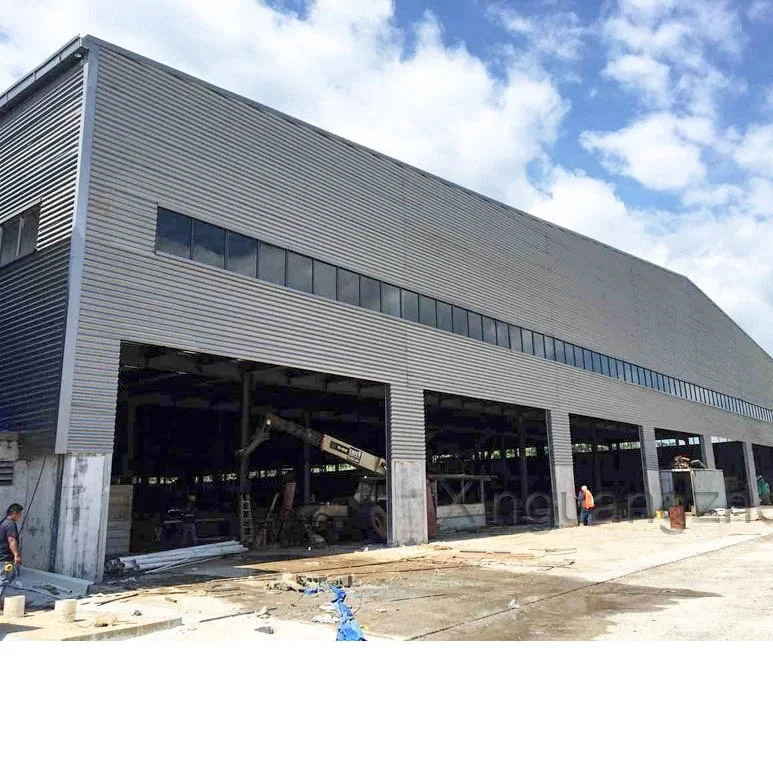 Easy assemble Prefab shed building metal building kit warehouse steel structures factory pre-engineered