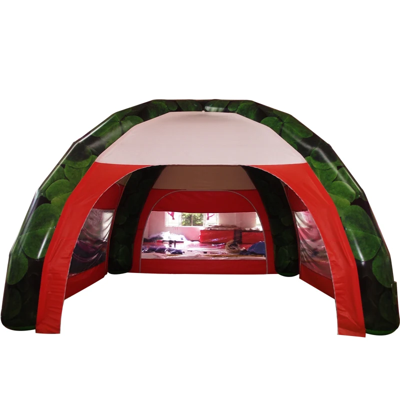 Inflatable advertising trade show tent