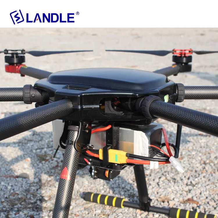 360 Rotate Lighting Long Flight Time Electric Powered Heavy Lift 6 Spirals Wing Drone