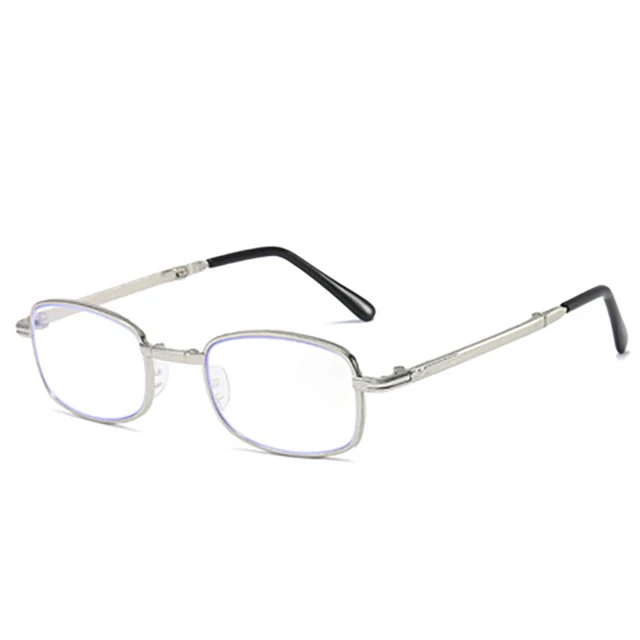 Оправа для очков складные очки для чтения квадратные очки Оптические очки Лидер продаж 2022 женские металлические очки