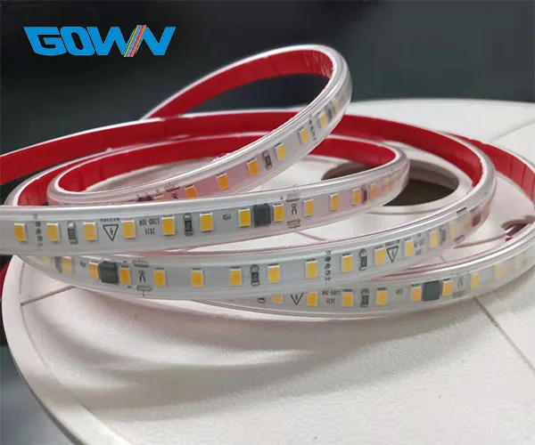 110V/220V 10mm PCB SMD 2835 120leds/m Double Circuit wireless led strip light for Landscape, Commercial, Residential Application