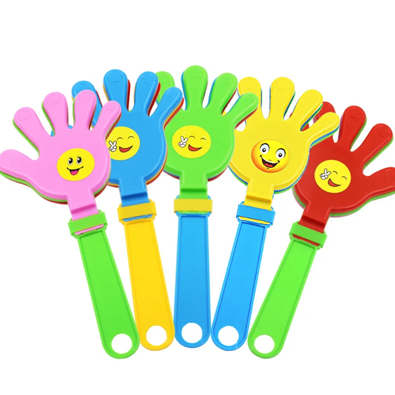 Promotion Gift Noise Maker OEM Clap Plastic Cheering Hand Clapper Sport Fans Cheering Activities clapping Toy Hand Clapper