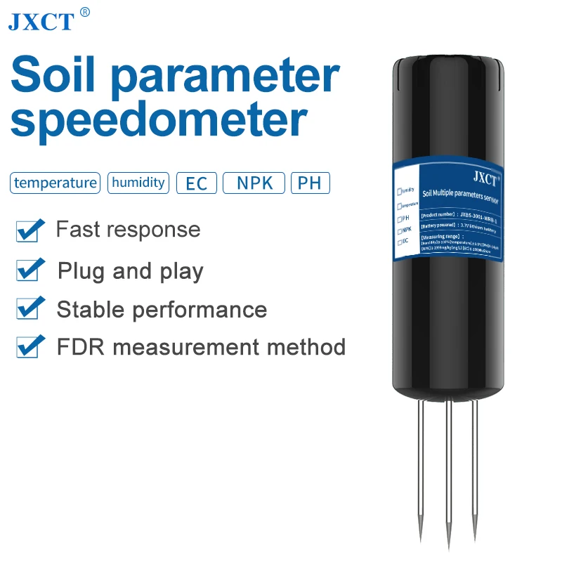 Low Cost 3 pin Soil Fertility EC Electrical Conductivity Meter Soil Salinity Tester