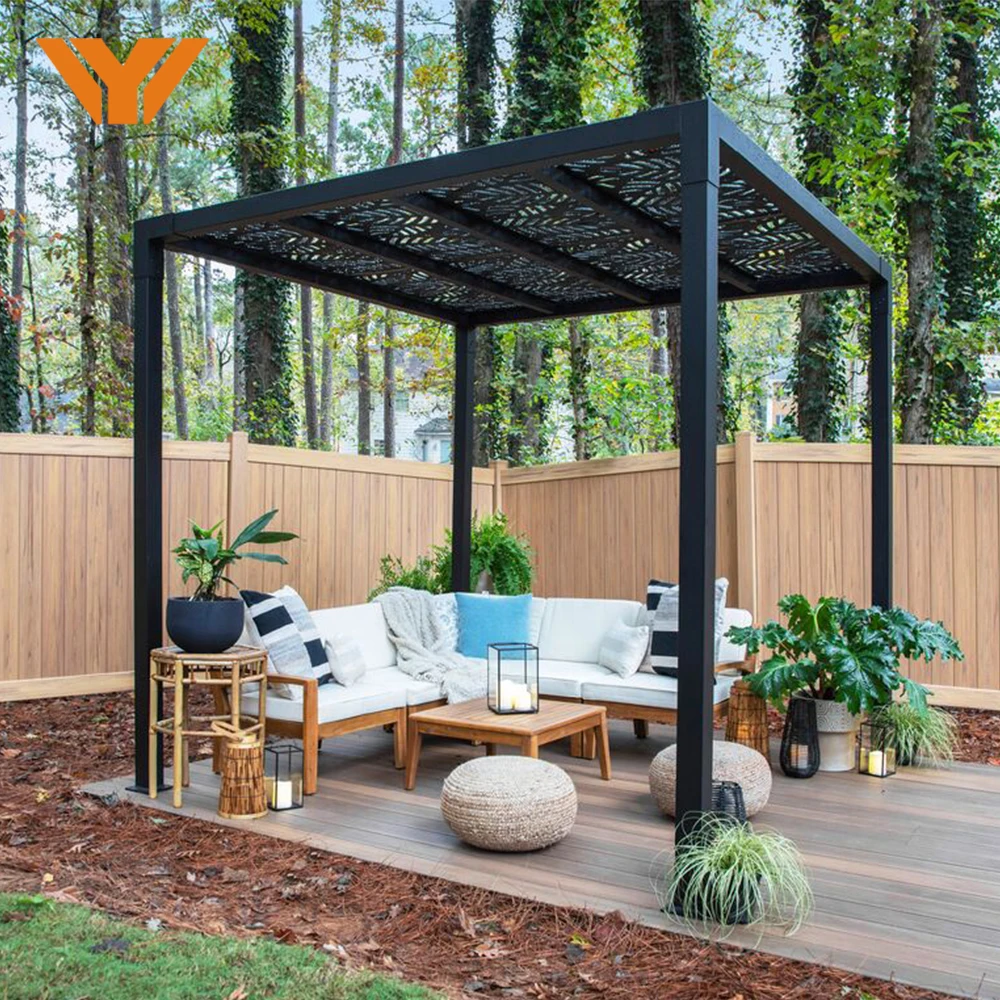 Decorative Aluminum Private Garden Fence Yard Fence