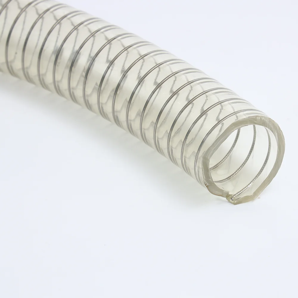 ПВХ стальная проволочная труба высокого давления анти-истирание гибкие воздуховоды проволока армированный шланг