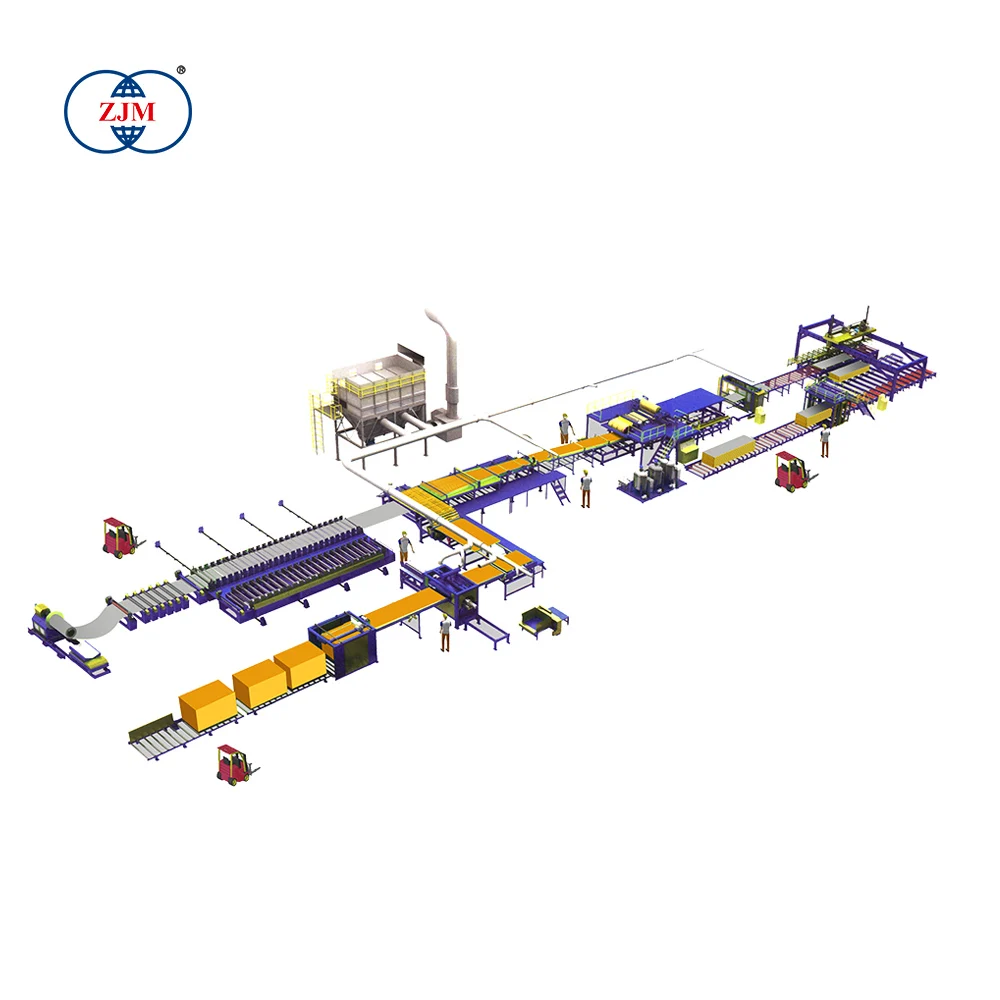Factory Direct Supply Rock Wool Sandwich Panel Machine with CE