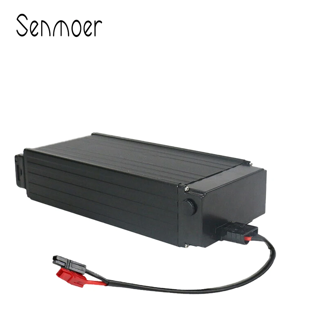 High Quality 36V 48V 52V Electric Bicycle Lithium 18650 21700 Cell Rechargeable Ebike Battery Back-up Battery Rear Rack Battery