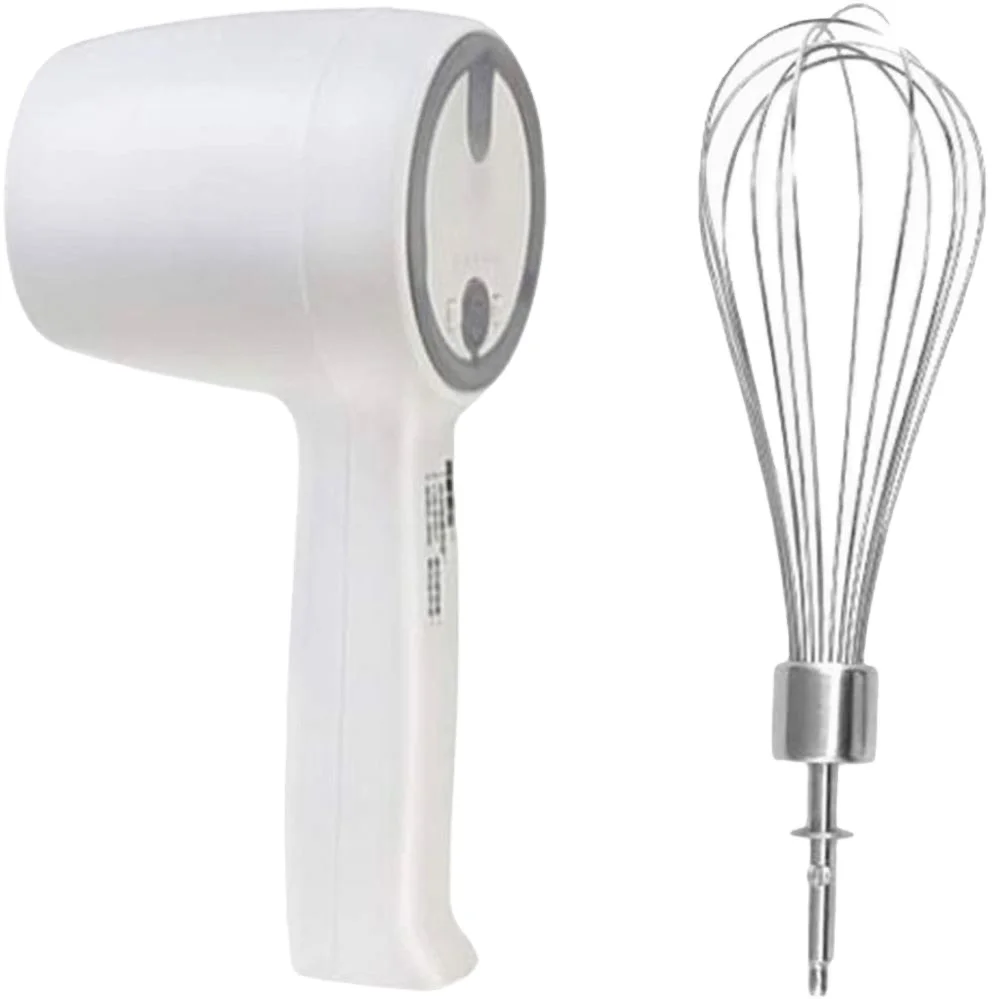 Hand Mixer Egg Beater Lightweight Wireless Cordless  Baking Mixer Whisk 5-Speed  Portable  for Whipping and Mixing Cake