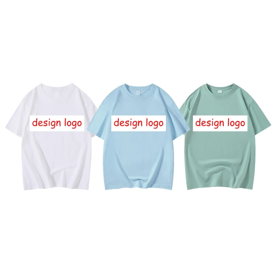 OEM Customizable summer Blank 35% Cotton 65% Polyester T Shirt Manufacturer T Shirt For Unisex