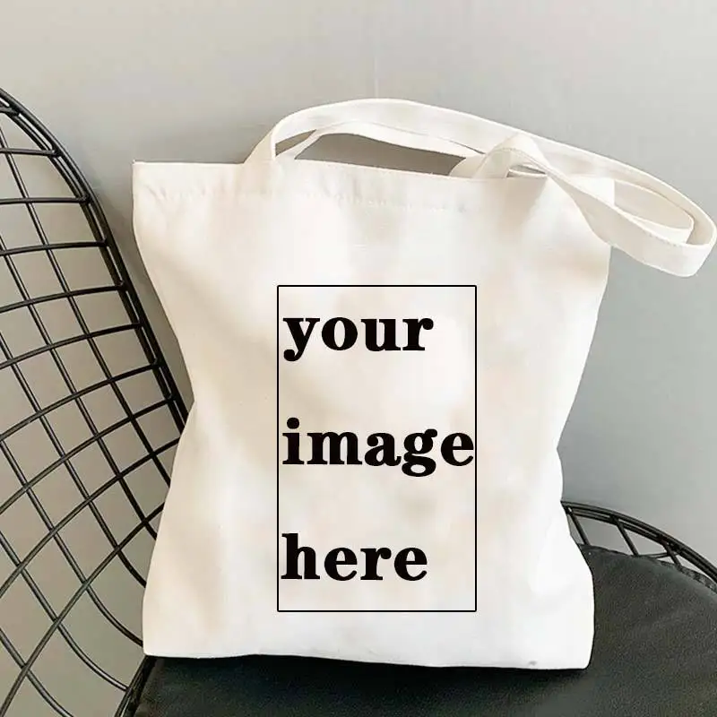 Custom Printed Canvas Tote Bags Natural Color Organic Cotton Tote Bag 100% Cotton Muslin Plain Shopping Bags