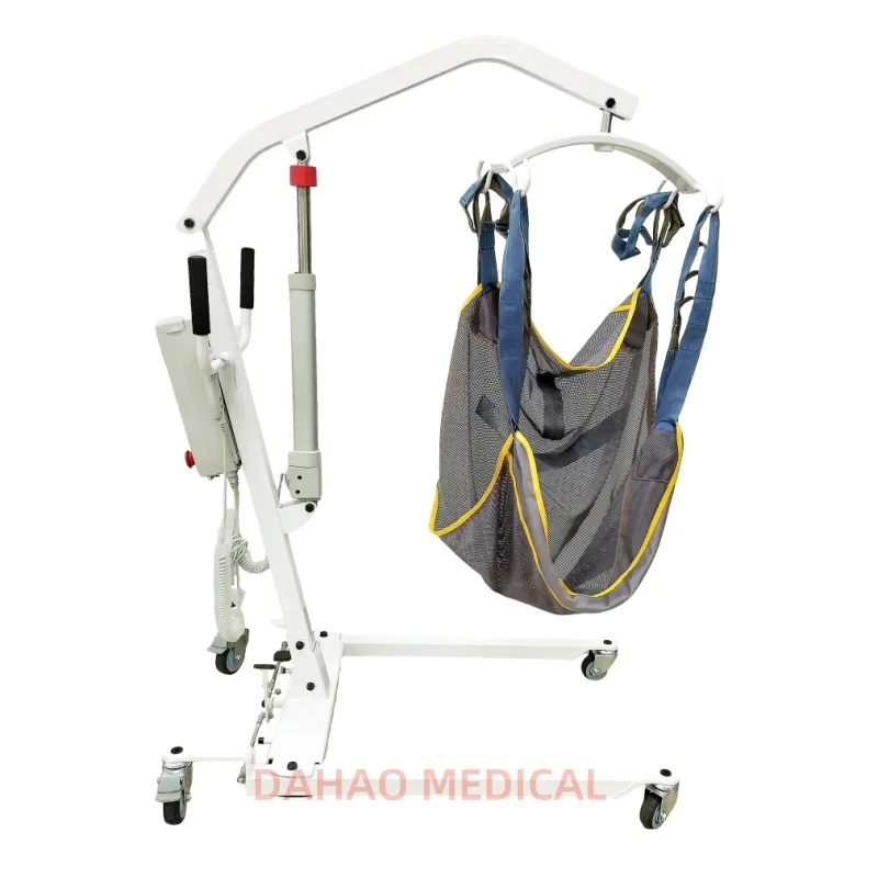 China Hospital Electric Medical Paralyzed Patient Nursing Hoist Transfer Lift Machine Lifter for Elderly Handicapped