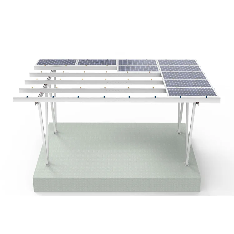Solar Panel Mounting Structure Carport Solar Aluminum Solar Supports Parking Lot