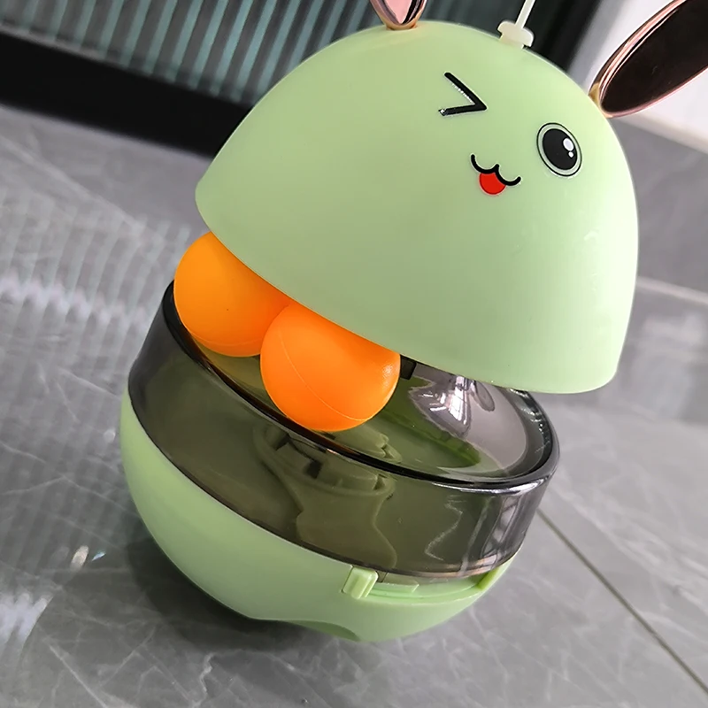 Pet tumbler toy Rabbit leaky food ball tease cat toy Dog cat puzzle self hi dog toy
