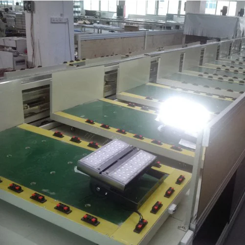 Hlx Wholesale Plain led light Assembly Line Production With Speed Control