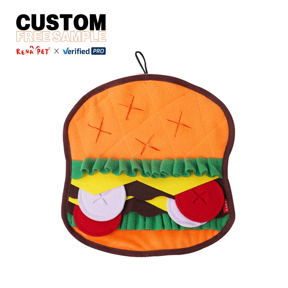 Manufacturer Wholesale Custom Logo Food Feeder Dog Snuffle Plush Toy